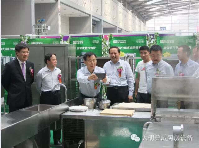 大明面皮機現場演示