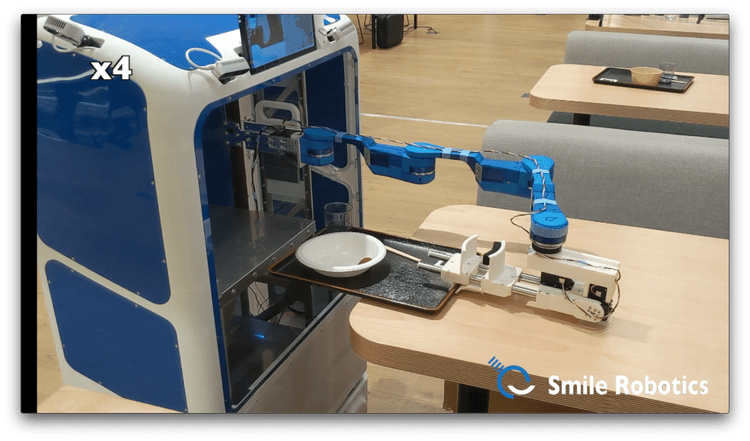 Smile Robotics-收碗碟機器人-陜西大明商業廚具 Smile Robotics-收碗碟機器人-陜西大明商業廚具