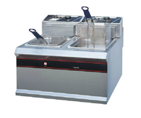 雙杠雙篩電炸爐 雙杠雙篩電炸爐